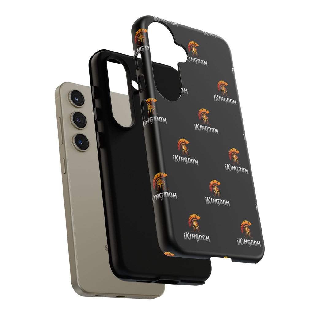 iKingdom Spartan Logo Tough Phone Case — Black Protective Phone Cover