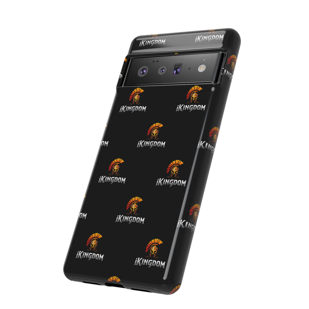 iKingdom Spartan Logo Tough Phone Case — Black Protective Phone Cover
