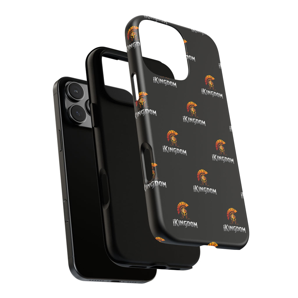iKingdom Spartan Logo Tough Phone Case — Black Protective Phone Cover