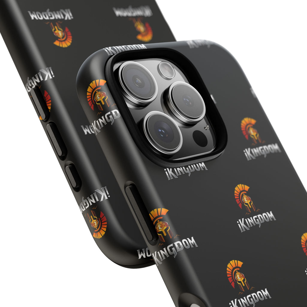 iKingdom Spartan Logo Tough Phone Case — Black Protective Phone Cover