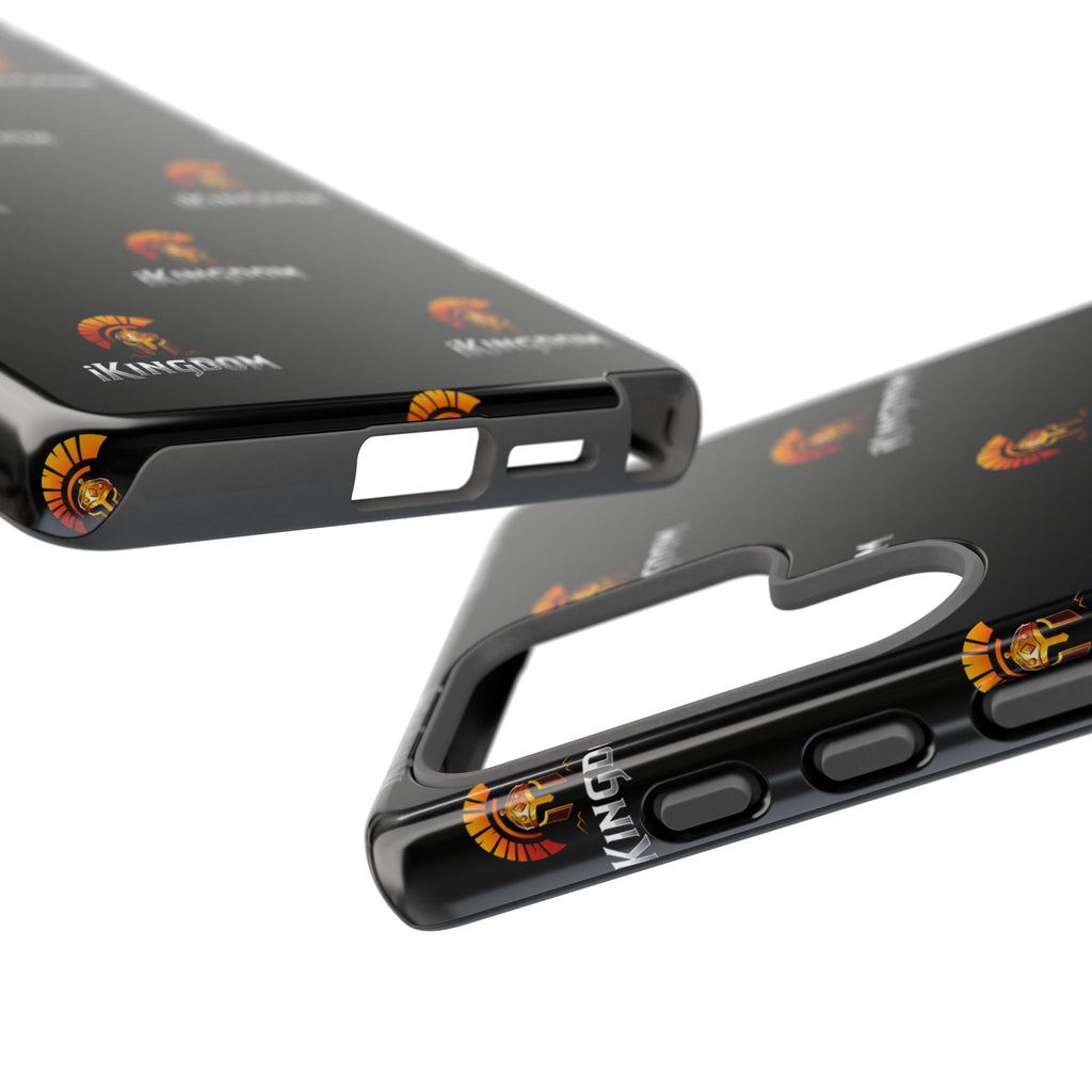 iKingdom Spartan Logo Tough Phone Case — Black Protective Phone Cover