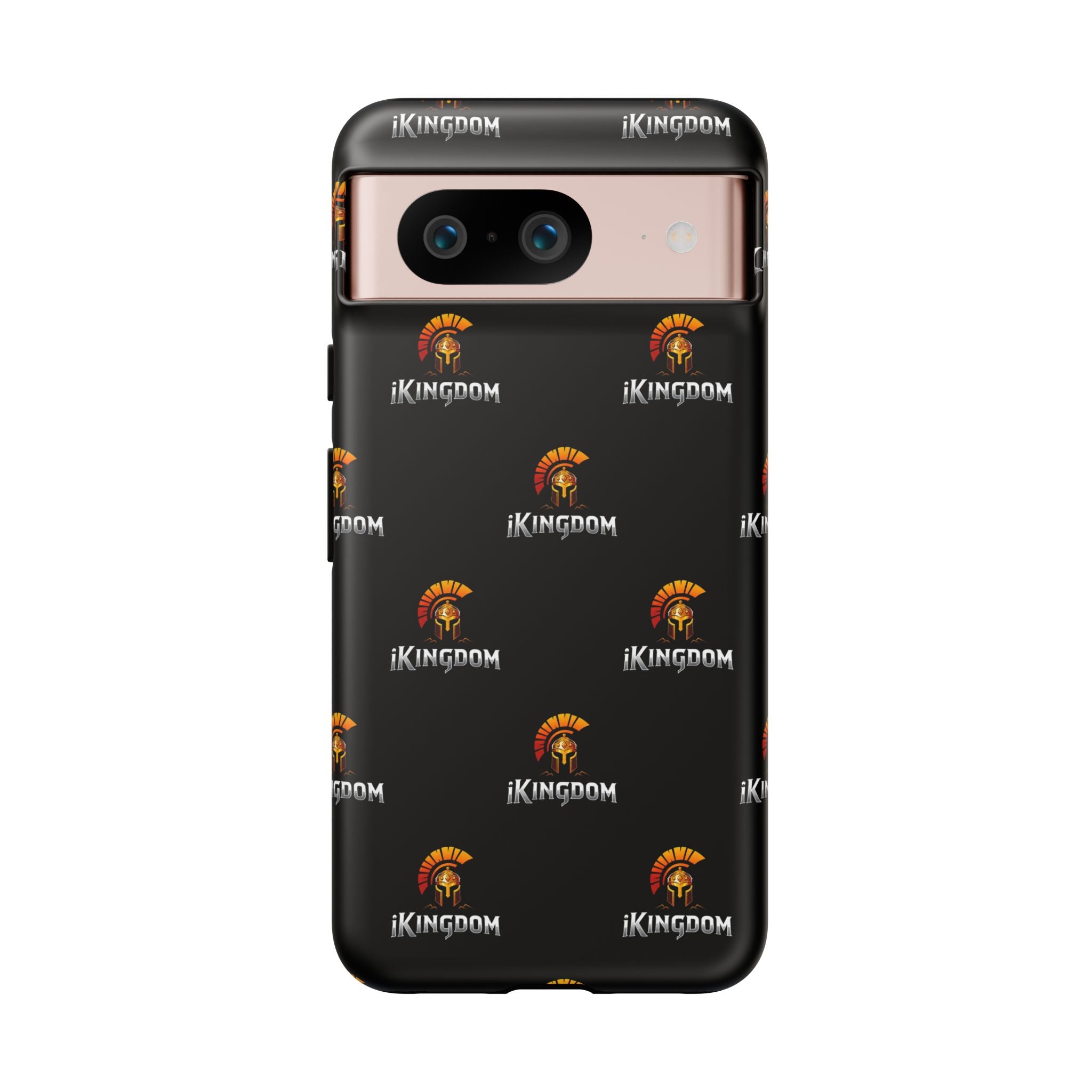 iKingdom Spartan Logo Tough Phone Case — Black Protective Phone Cover
