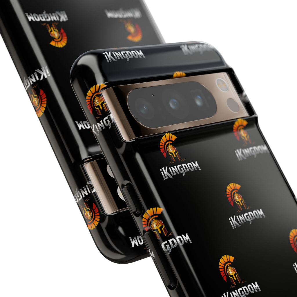 iKingdom Spartan Logo Tough Phone Case — Black Protective Phone Cover