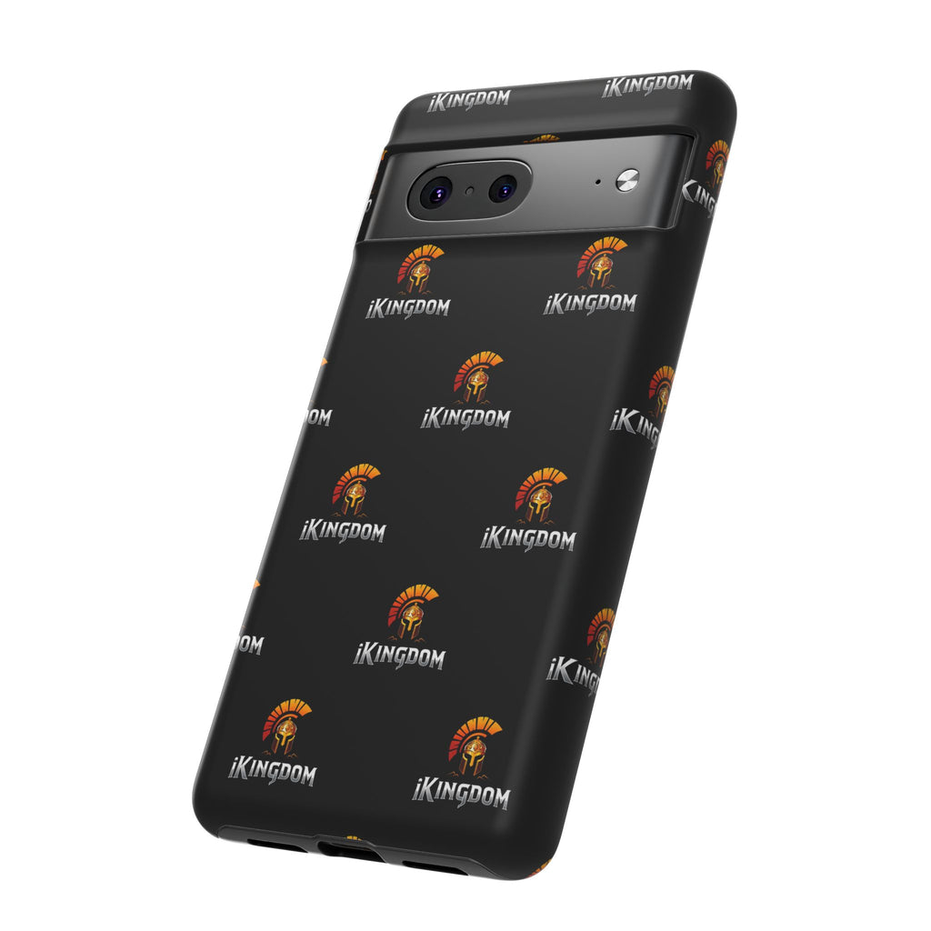 iKingdom Spartan Logo Tough Phone Case — Black Protective Phone Cover