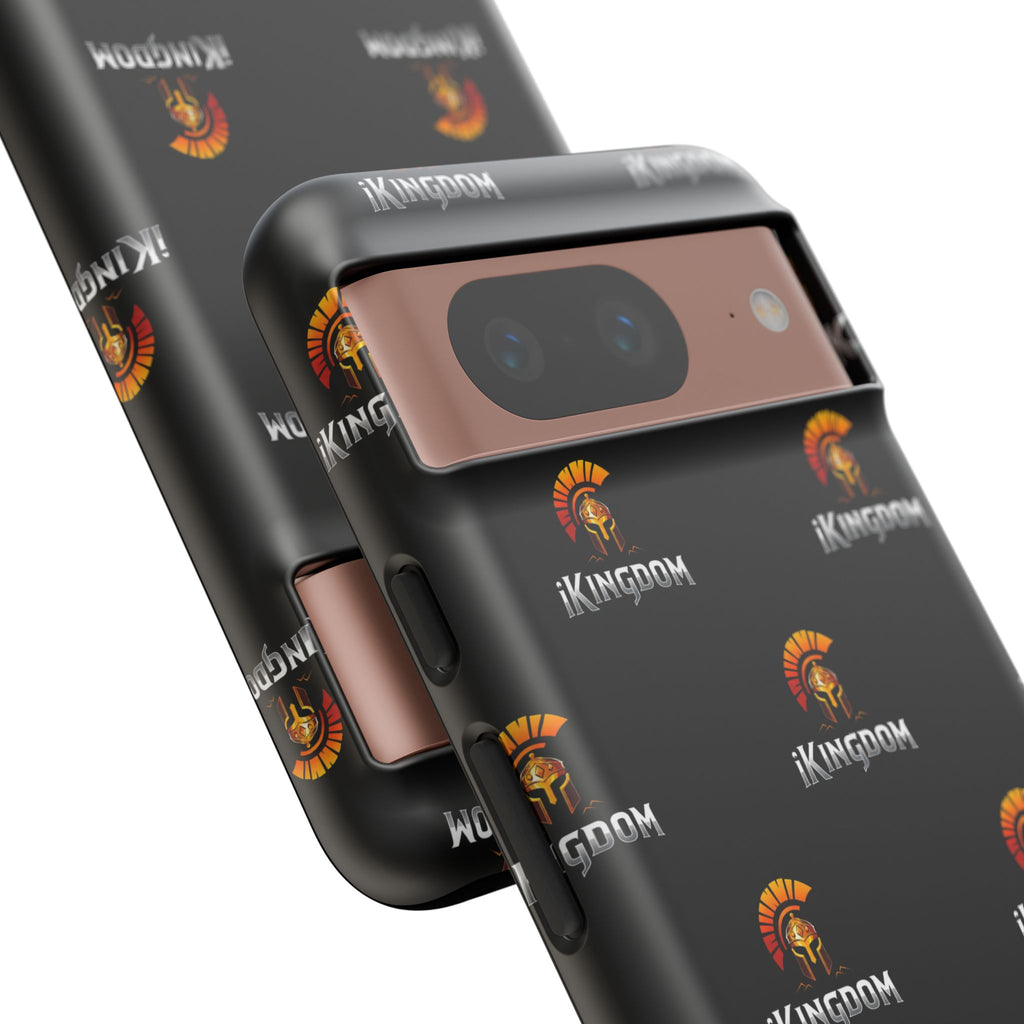 iKingdom Spartan Logo Tough Phone Case — Black Protective Phone Cover
