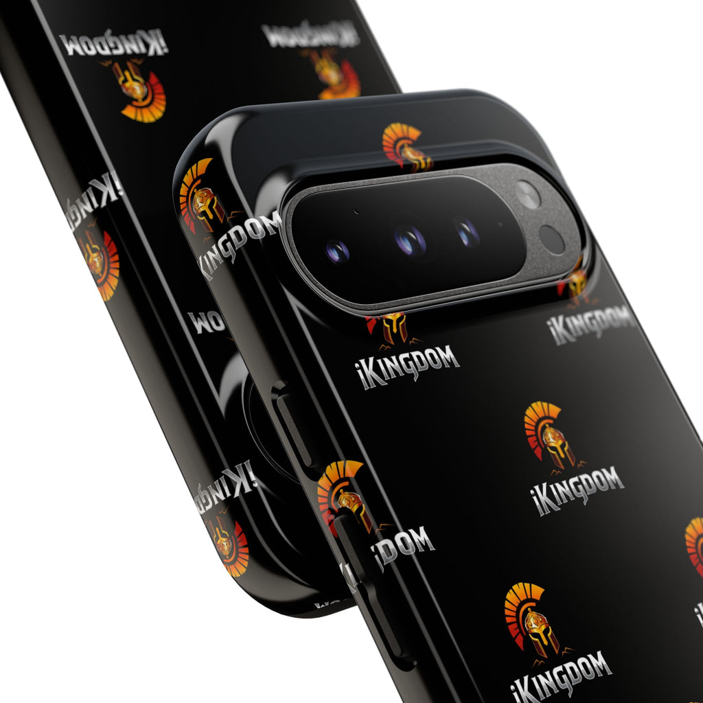 iKingdom Spartan Logo Tough Phone Case — Black Protective Phone Cover
