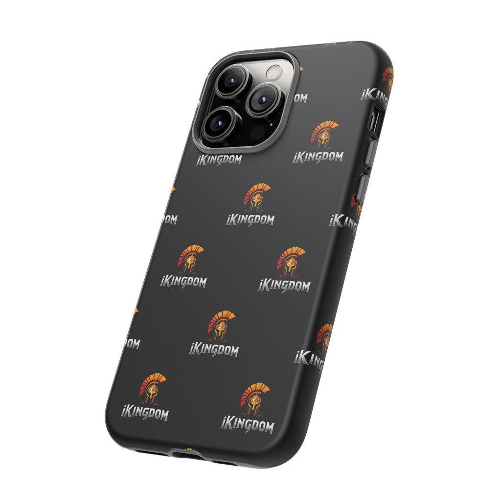 iKingdom Spartan Logo Tough Phone Case — Black Protective Phone Cover