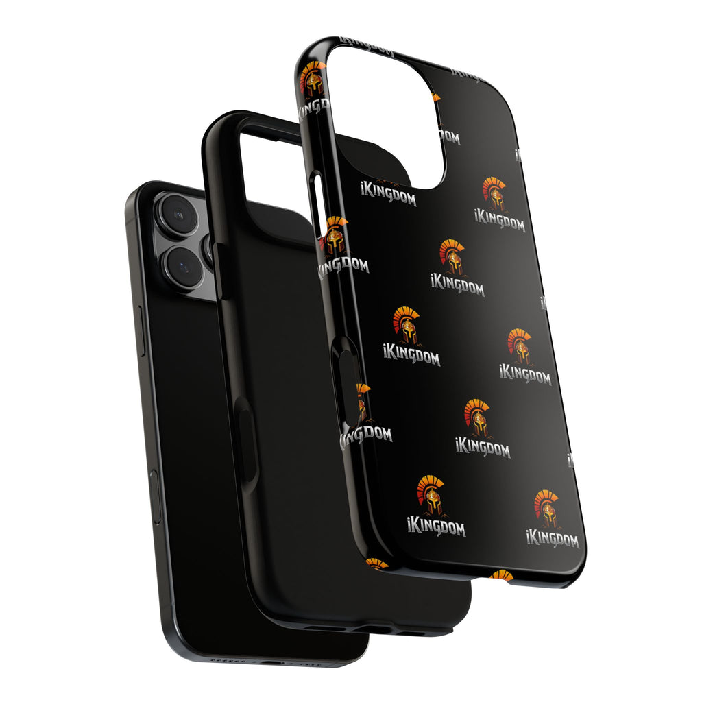 iKingdom Spartan Logo Tough Phone Case — Black Protective Phone Cover