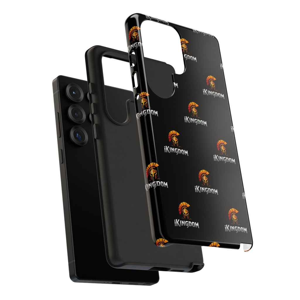 iKingdom Spartan Logo Tough Phone Case — Black Protective Phone Cover
