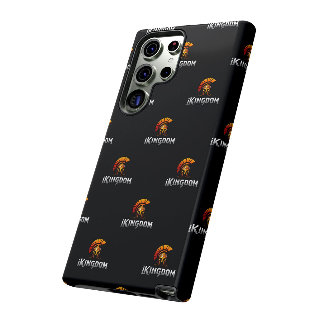 iKingdom Spartan Logo Tough Phone Case — Black Protective Phone Cover