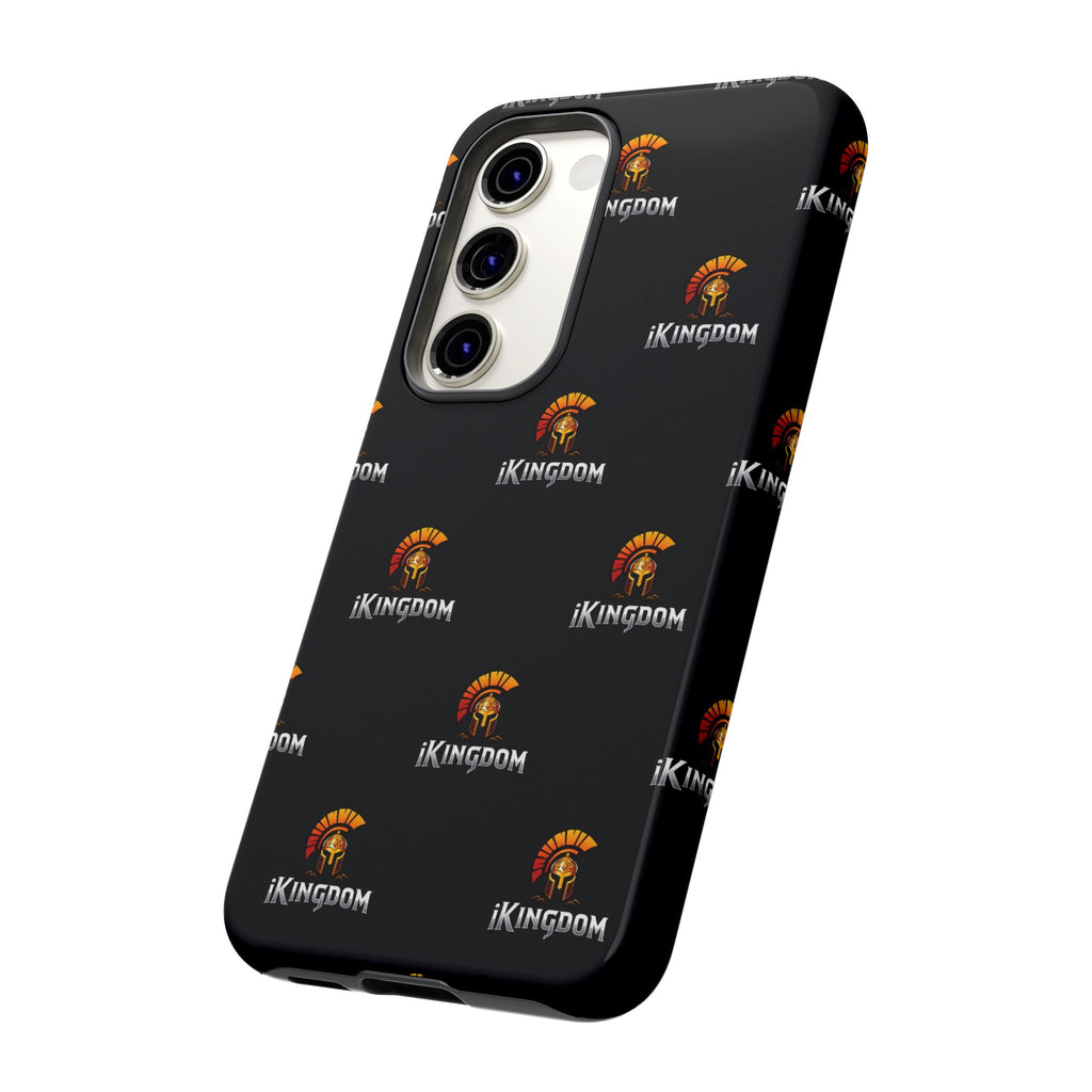 iKingdom Spartan Logo Tough Phone Case — Black Protective Phone Cover