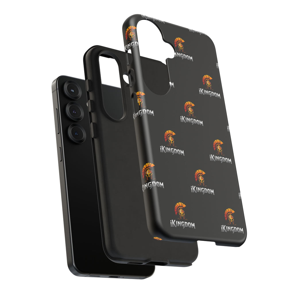 iKingdom Spartan Logo Tough Phone Case — Black Protective Phone Cover