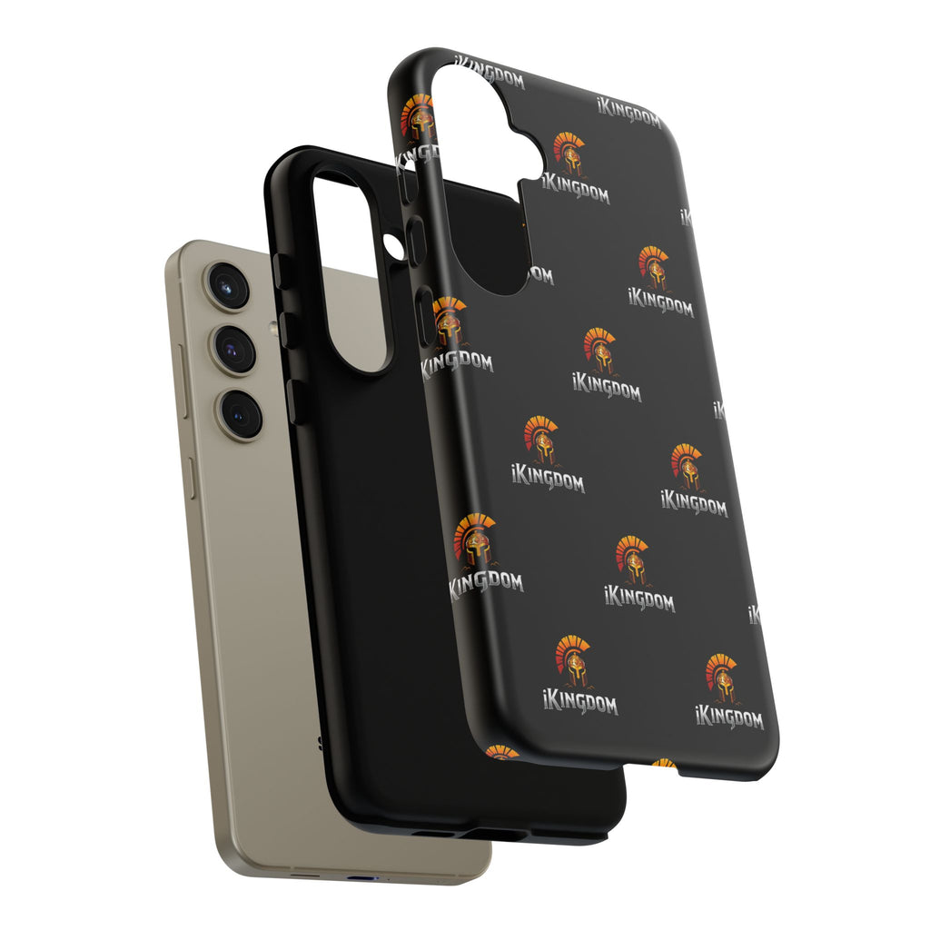 iKingdom Spartan Logo Tough Phone Case — Black Protective Phone Cover