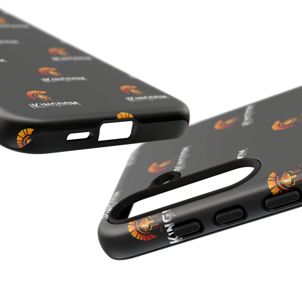 iKingdom Spartan Logo Tough Phone Case — Black Protective Phone Cover
