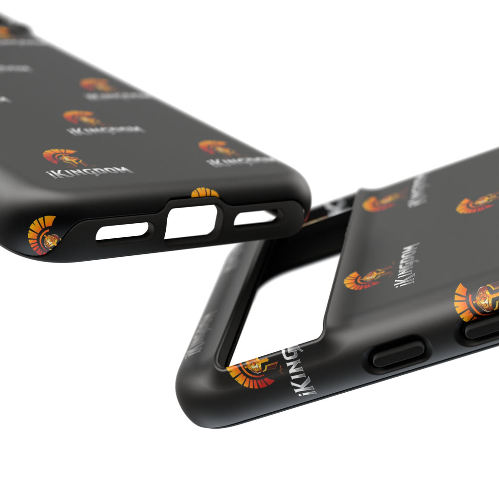 iKingdom Spartan Logo Tough Phone Case — Black Protective Phone Cover