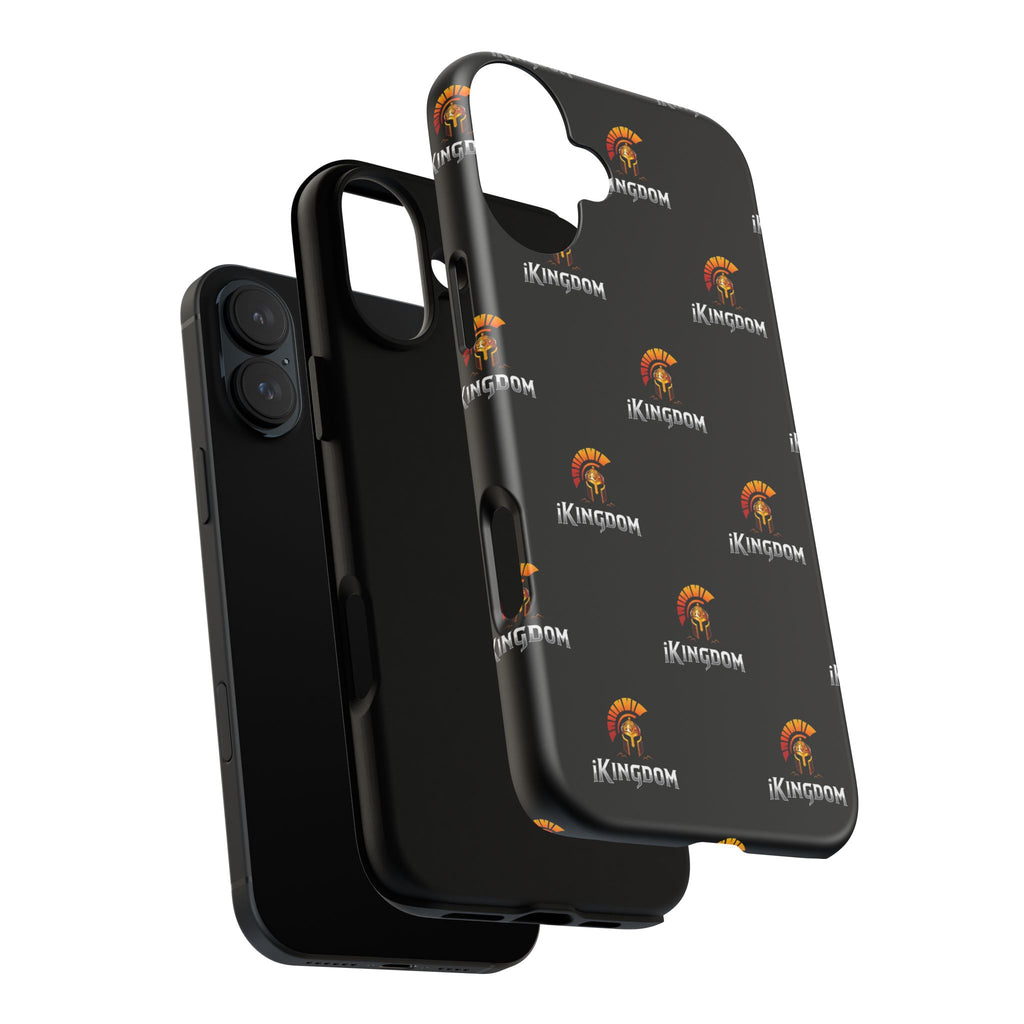 iKingdom Spartan Logo Tough Phone Case — Black Protective Phone Cover