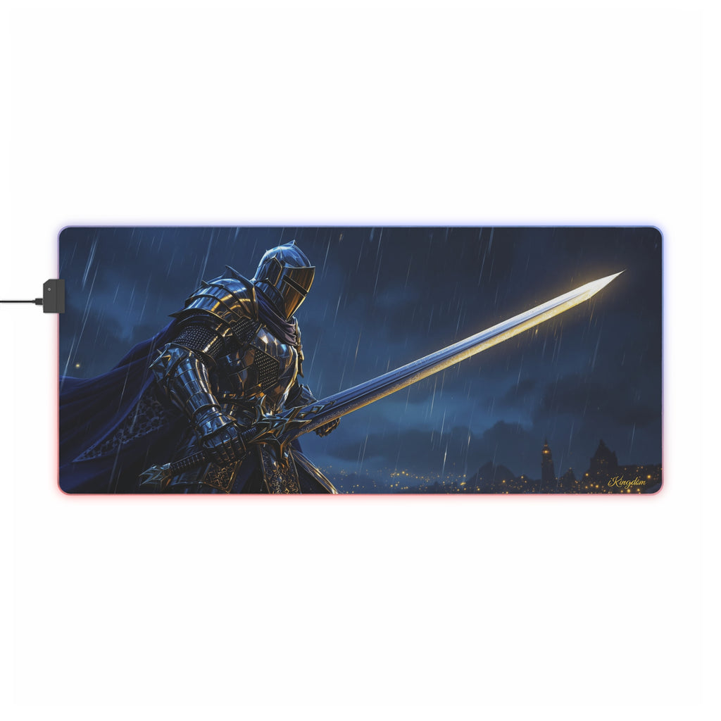 iKingdom Longsword Knight  LED XL Mousepad