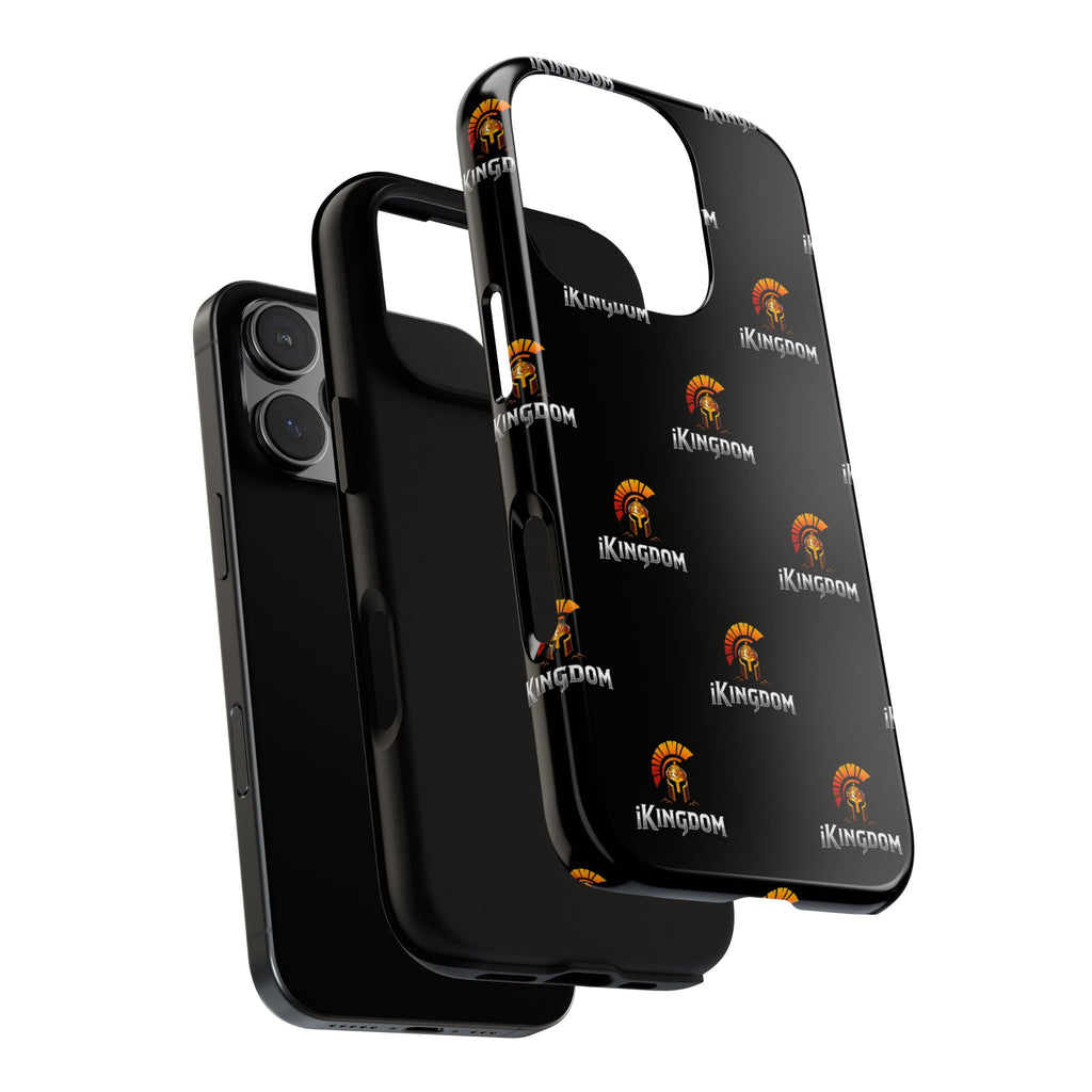 iKingdom Spartan Logo Tough Phone Case — Black Protective Phone Cover