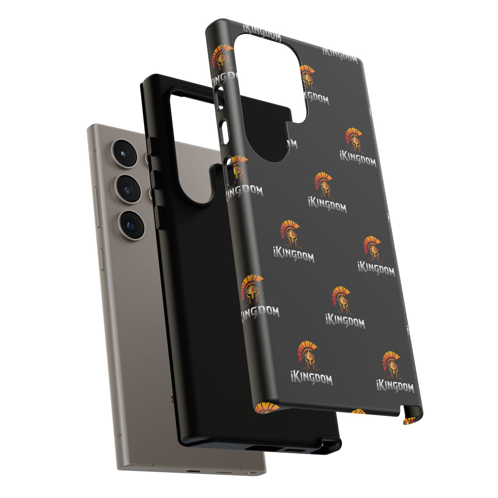 iKingdom Spartan Logo Tough Phone Case — Black Protective Phone Cover