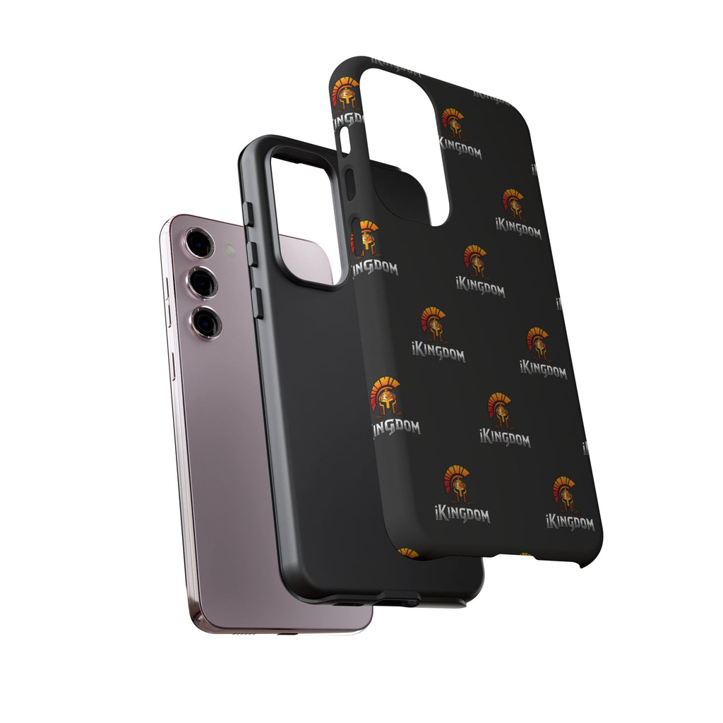 iKingdom Spartan Logo Tough Phone Case — Black Protective Phone Cover