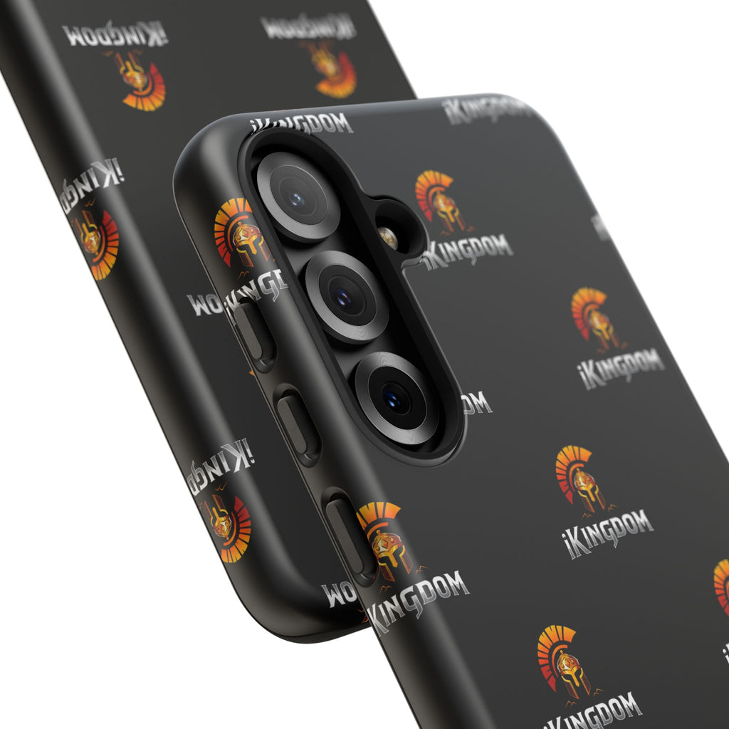 iKingdom Spartan Logo Tough Phone Case — Black Protective Phone Cover