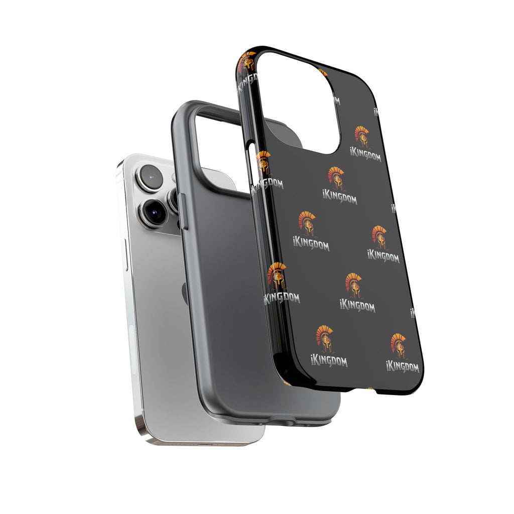 iKingdom Spartan Logo Tough Phone Case — Black Protective Phone Cover