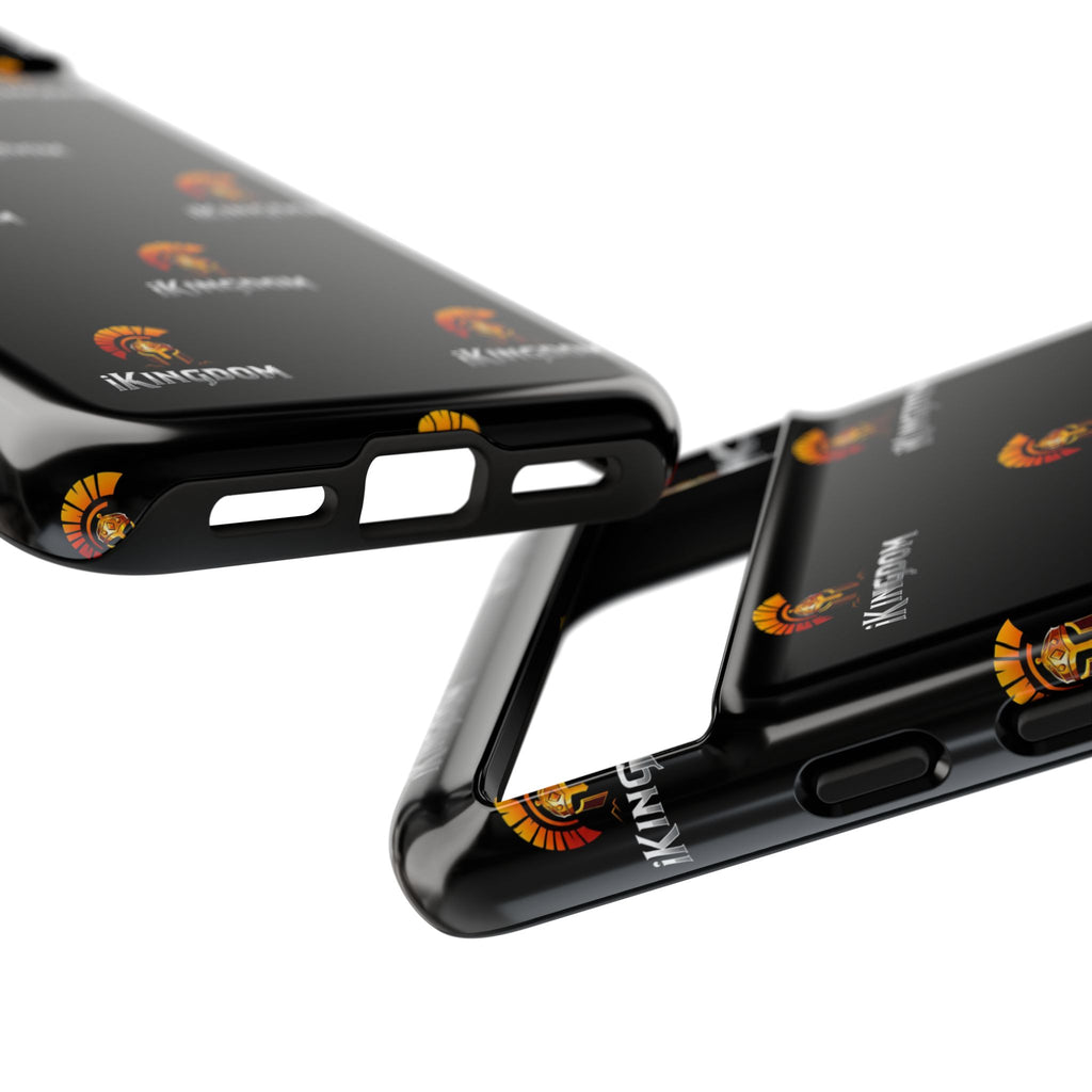 iKingdom Spartan Logo Tough Phone Case — Black Protective Phone Cover