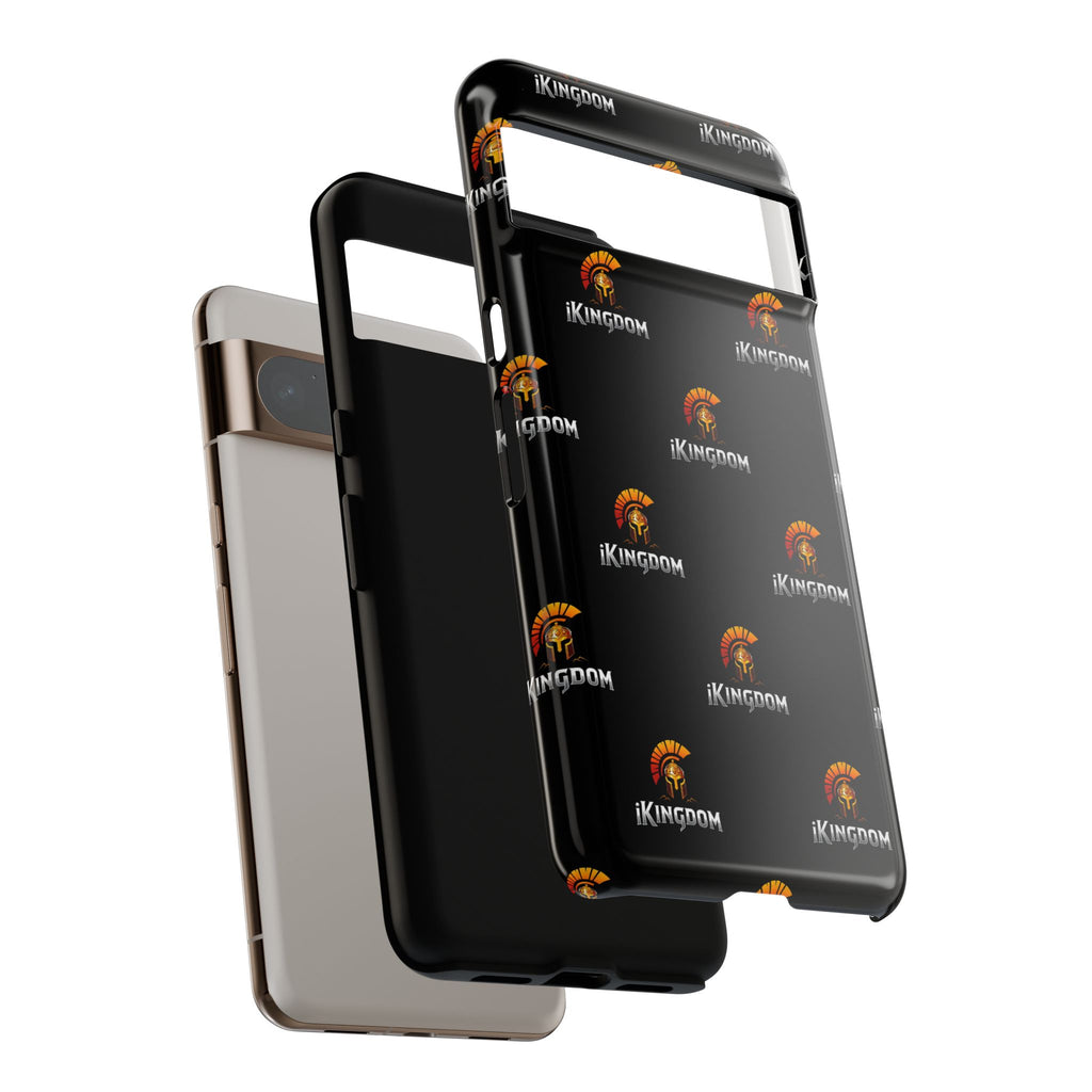 iKingdom Spartan Logo Tough Phone Case — Black Protective Phone Cover