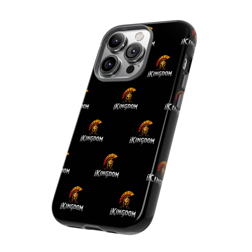 iKingdom Spartan Logo Tough Phone Case — Black Protective Phone Cover