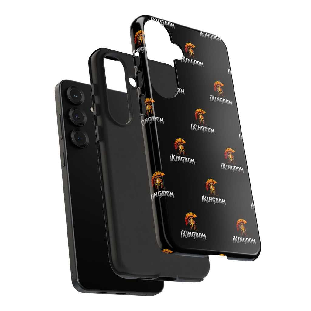 iKingdom Spartan Logo Tough Phone Case — Black Protective Phone Cover
