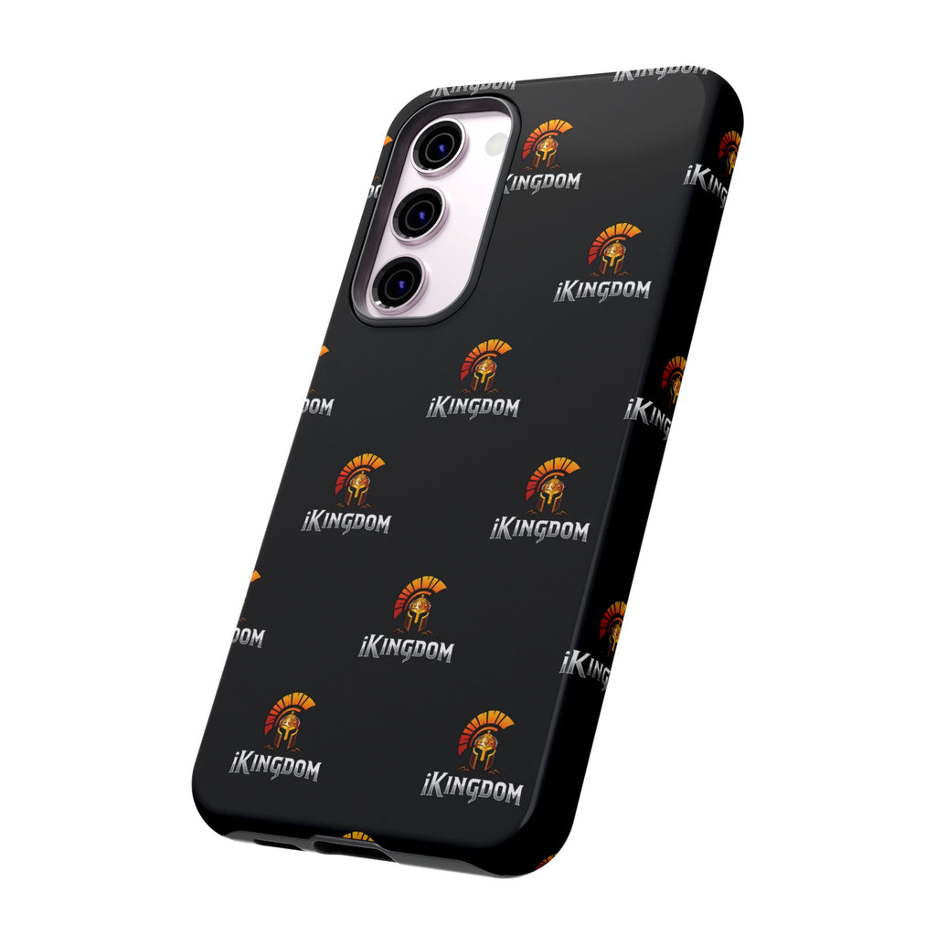 iKingdom Spartan Logo Tough Phone Case — Black Protective Phone Cover