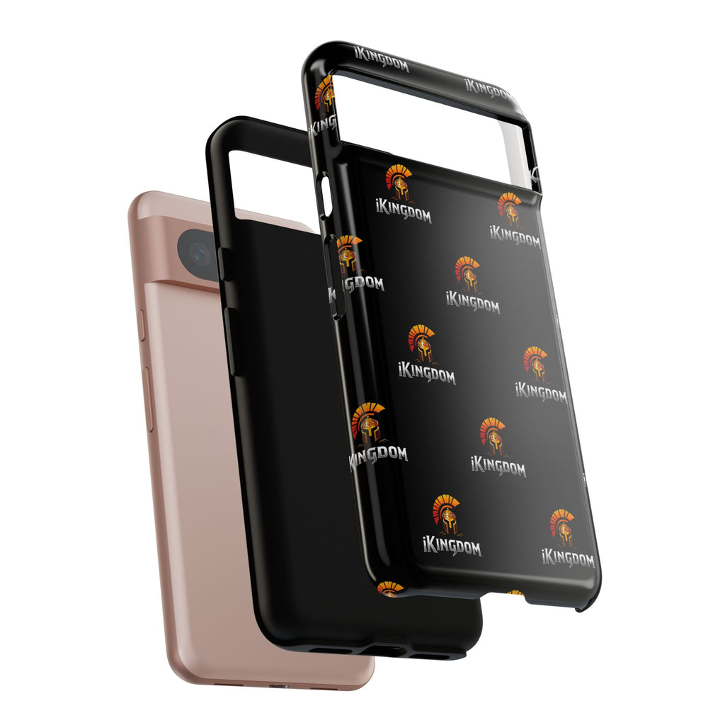 iKingdom Spartan Logo Tough Phone Case — Black Protective Phone Cover