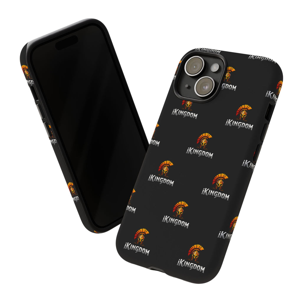 iKingdom Spartan Logo Tough Phone Case — Black Protective Phone Cover