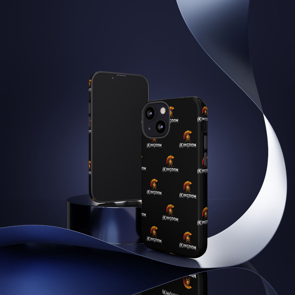iKingdom Spartan Logo Tough Phone Case — Black Protective Phone Cover