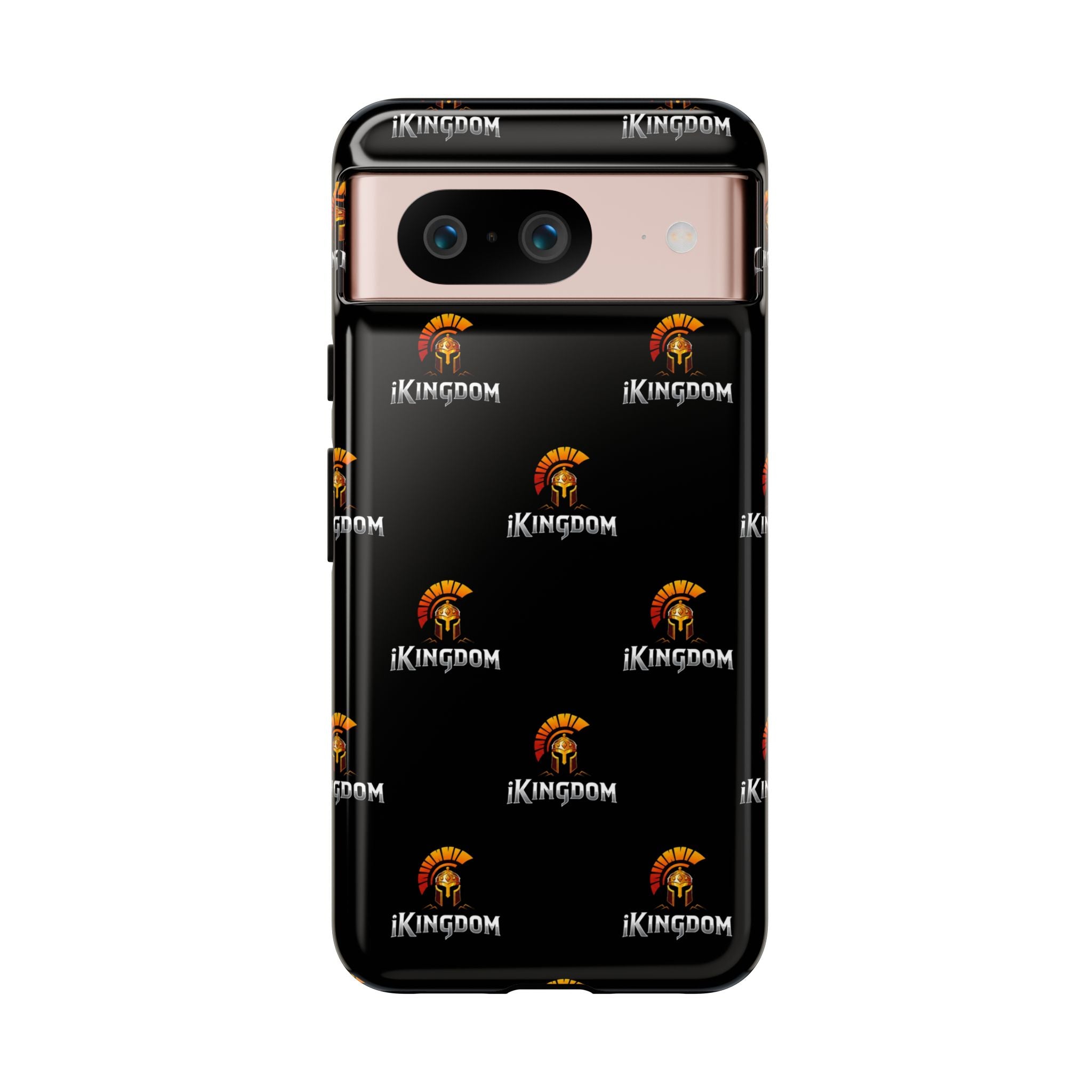 iKingdom Spartan Logo Tough Phone Case — Black Protective Phone Cover