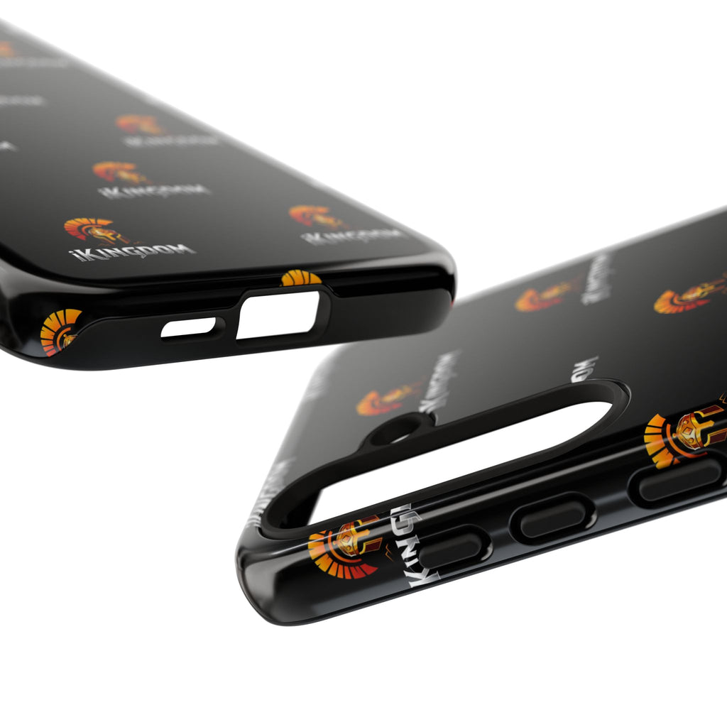 iKingdom Spartan Logo Tough Phone Case — Black Protective Phone Cover
