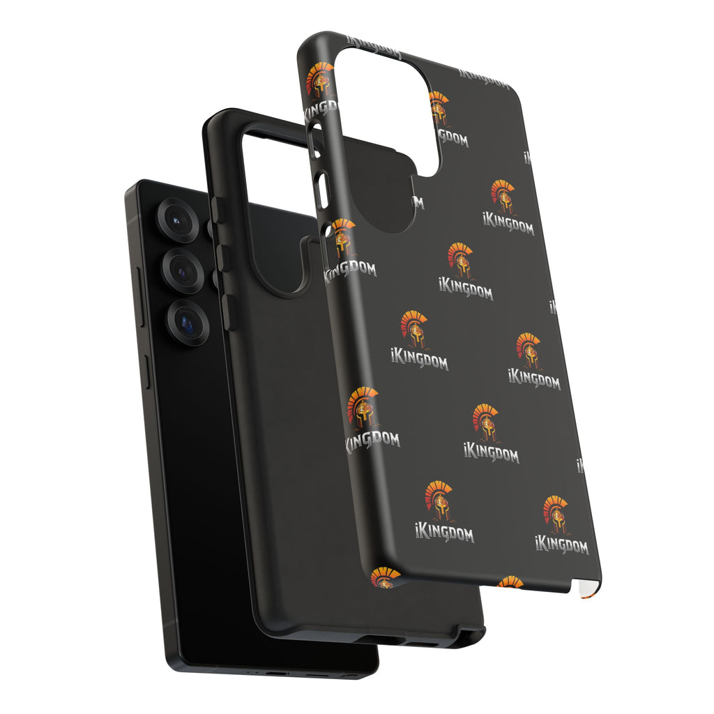 iKingdom Spartan Logo Tough Phone Case — Black Protective Phone Cover