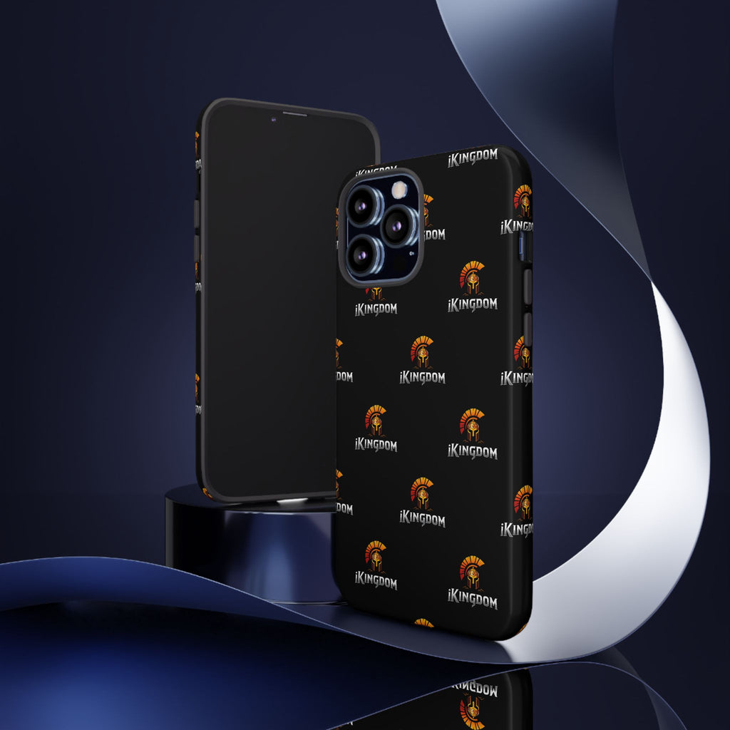 iKingdom Spartan Logo Tough Phone Case — Black Protective Phone Cover