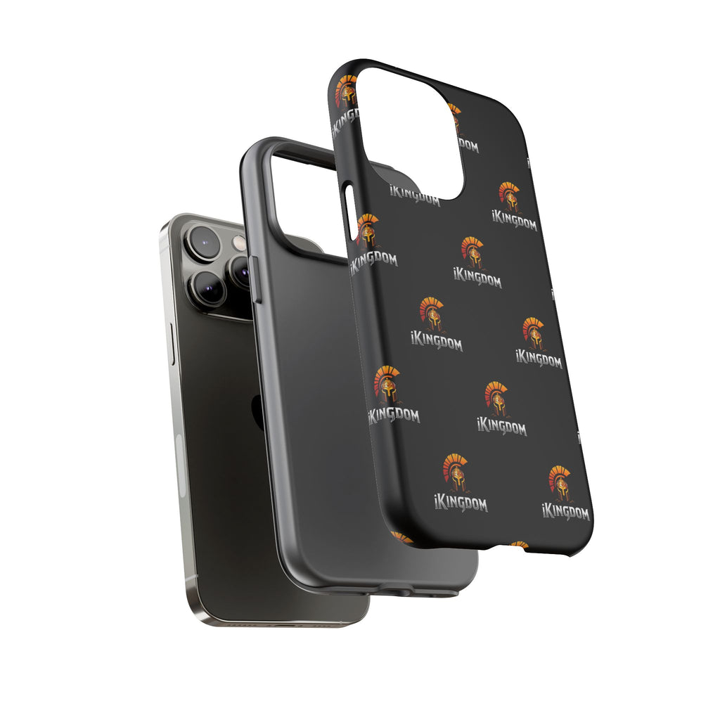iKingdom Spartan Logo Tough Phone Case — Black Protective Phone Cover
