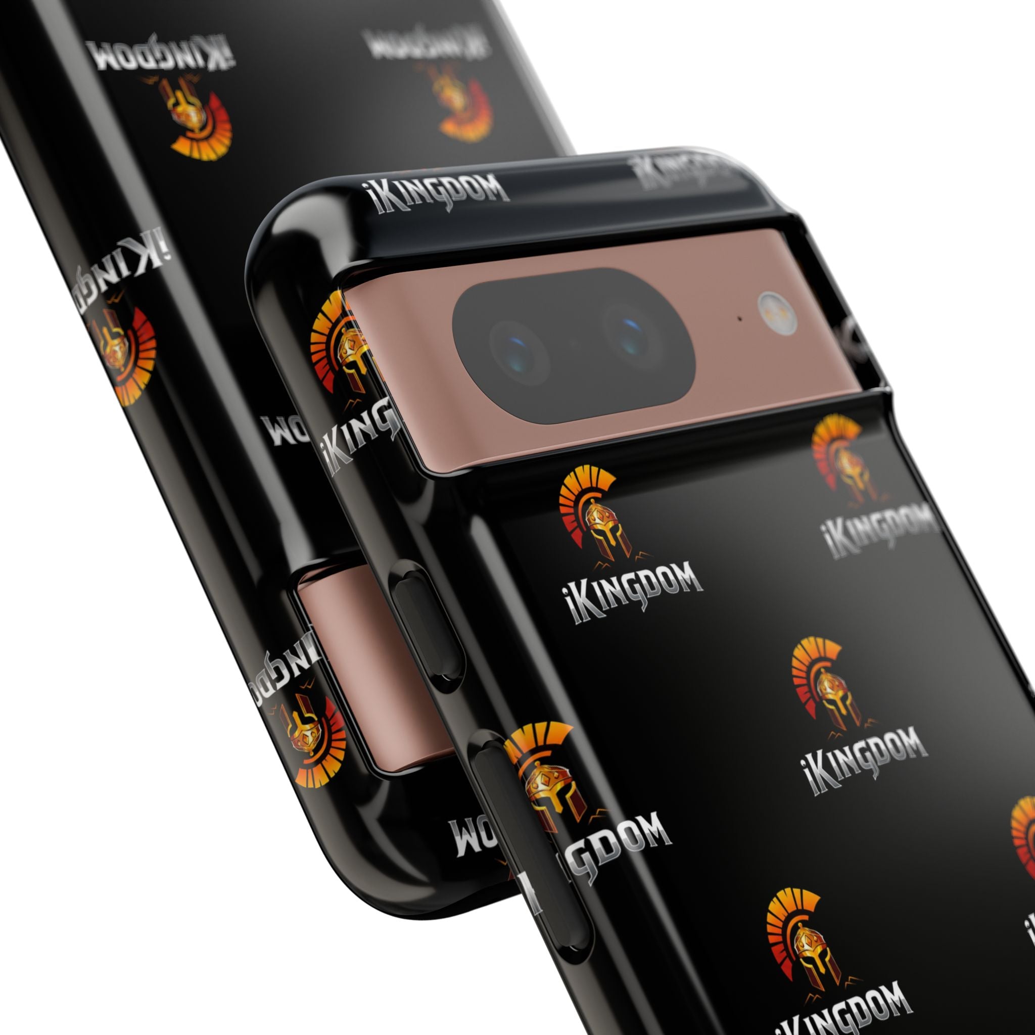 iKingdom Spartan Logo Tough Phone Case — Black Protective Phone Cover