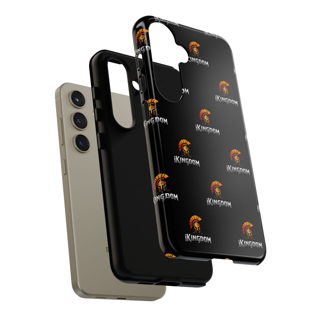 iKingdom Spartan Logo Tough Phone Case — Black Protective Phone Cover