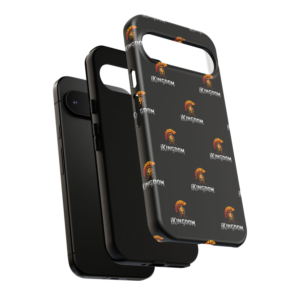 iKingdom Spartan Logo Tough Phone Case — Black Protective Phone Cover