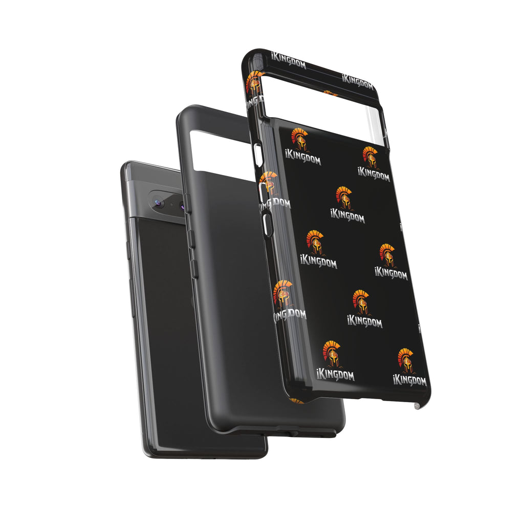iKingdom Spartan Logo Tough Phone Case — Black Protective Phone Cover