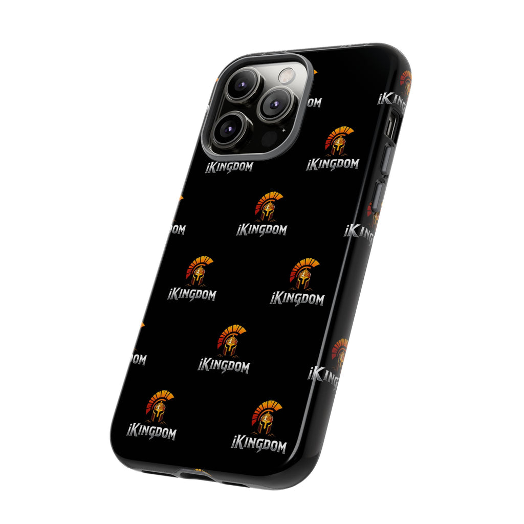 iKingdom Spartan Logo Tough Phone Case — Black Protective Phone Cover