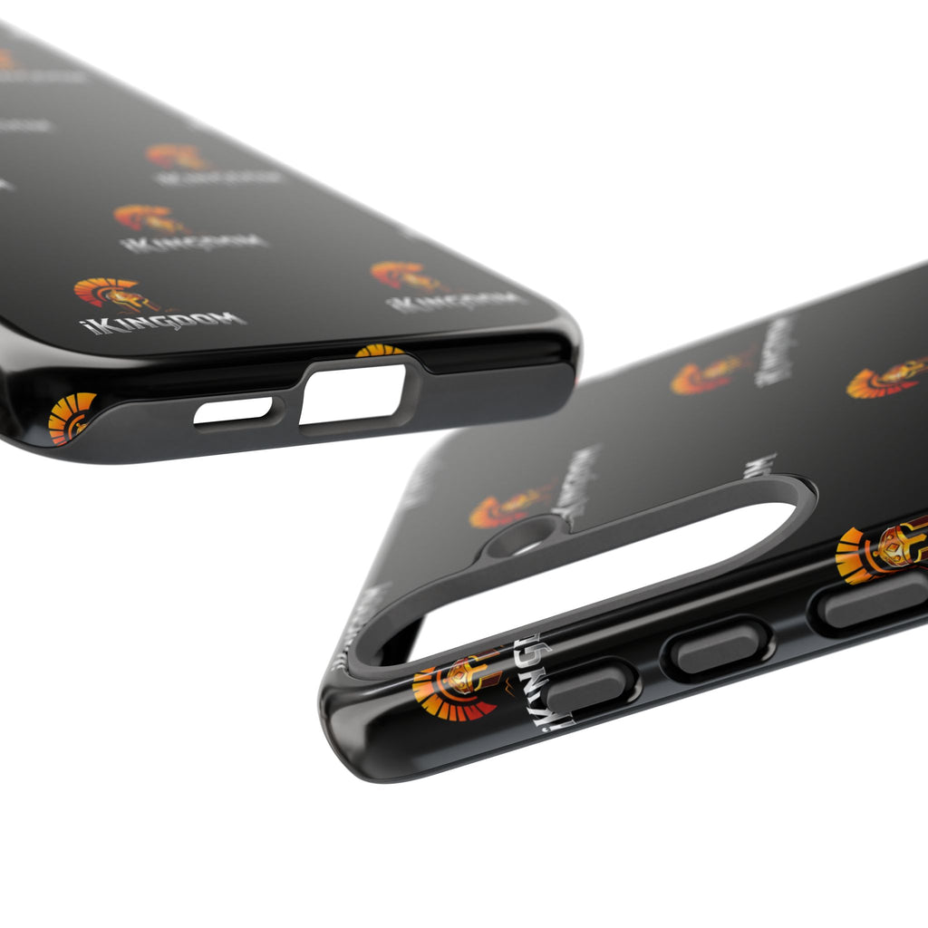 iKingdom Spartan Logo Tough Phone Case — Black Protective Phone Cover