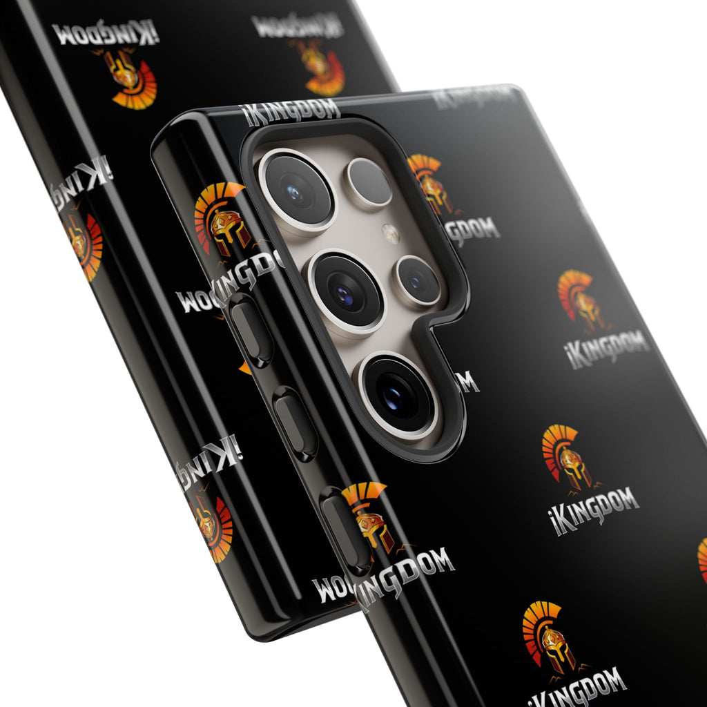 iKingdom Spartan Logo Tough Phone Case — Black Protective Phone Cover