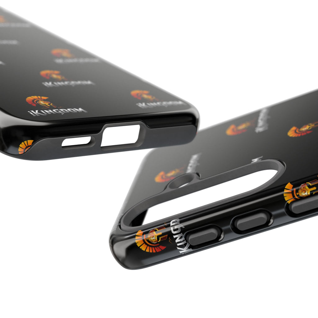 iKingdom Spartan Logo Tough Phone Case — Black Protective Phone Cover