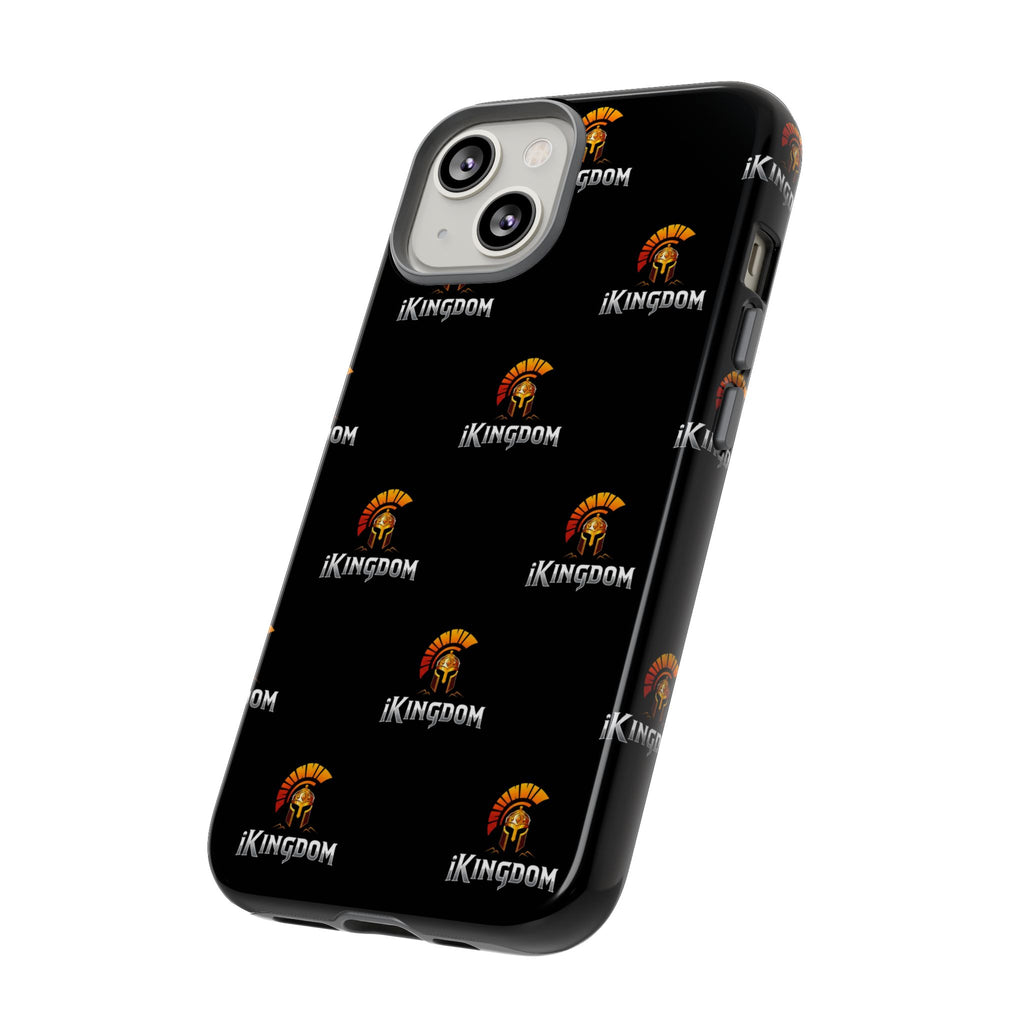iKingdom Spartan Logo Tough Phone Case — Black Protective Phone Cover