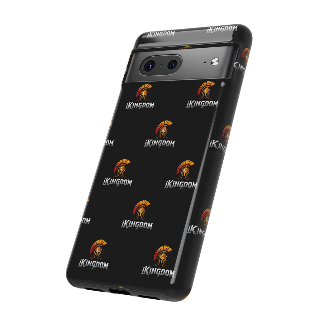 iKingdom Spartan Logo Tough Phone Case — Black Protective Phone Cover