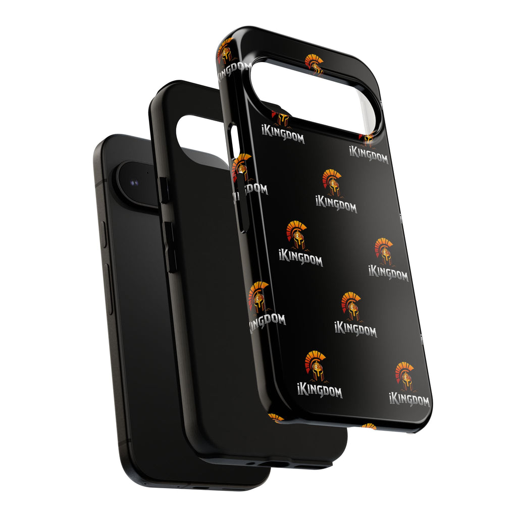 iKingdom Spartan Logo Tough Phone Case — Black Protective Phone Cover